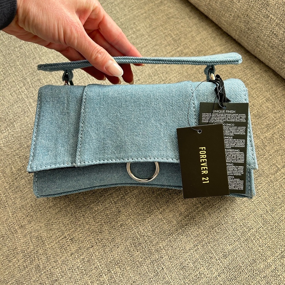 Forever 21 Denim Handbag